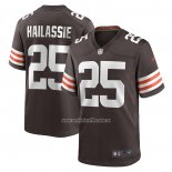 Camiseta NFL Game Cleveland Browns Kahlef Hailassie Marron