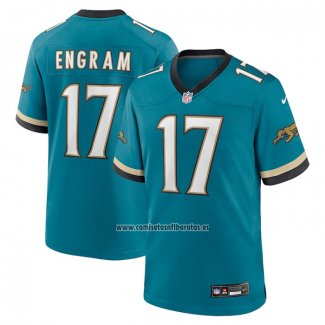 Camiseta NFL Game Jacksonville Jaguars Evan Engram Prowler Throwback Verde