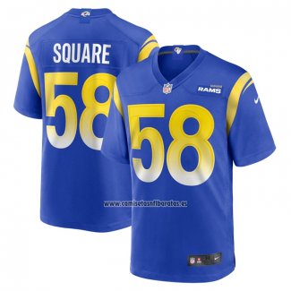 Camiseta NFL Game Los Angeles Rams DeAndre Square Azul