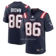 Camiseta NFL Game New England Patriots Pharaoh Brown Azul