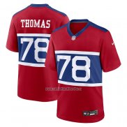 Camiseta NFL Game New York Giants Andrew Thomas Alterno Rojo