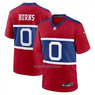 Camiseta NFL Game New York Giants Brian Burns Alterno Rojo