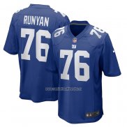 Camiseta NFL Game New York Giants Jon Runyan Azul