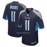 Camiseta NFL Game Tennessee Titans Chris Moore Azul