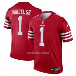 Camiseta NFL Legend San Francisco 49ers Deebo Samuel Sr Rojo