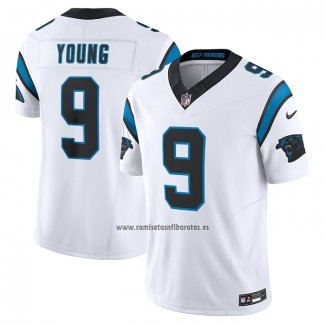 Camiseta NFL Limited Carolina Panthers Bryce Young Vapor F.U.S.E. Blanco