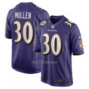 Camiseta NFL Game Baltimore Ravens Trayvon Mullen Violeta