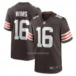 Camiseta NFL Game Cleveland Browns Javon Wims Marron