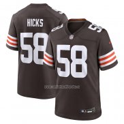 Camiseta NFL Game Cleveland Browns Jordan Hicks Marron