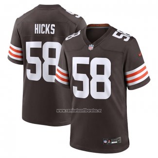 Camiseta NFL Game Cleveland Browns Jordan Hicks Marron