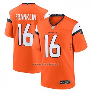 Camiseta NFL Game Denver Broncos Troy Franklin Naranja