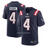 Camiseta NFL Game New England Patriots Antonio Gibson Negro