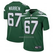 Camiseta NFL Game New York Jets Carter Warren Verde