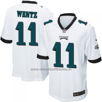 Camiseta NFL Game Philadelphia Eagles Wentz Blanco