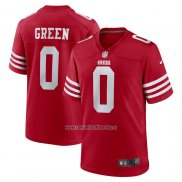 Camiseta NFL Game San Francisco 49ers Renardo Green Rojo