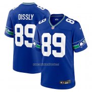 Camiseta NFL Game Seattle Seahawks Will Dissly Throwback Azul