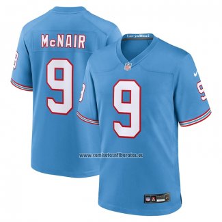 Camiseta NFL Game Tennessee Titans Steve McNair Throwback Retired Azul