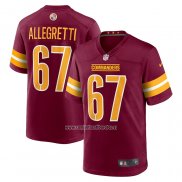 Camiseta NFL Game Washington Commanders Nick Allegretti Rojo