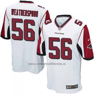 Camiseta NFL Game Atlanta Falcons Weatherspoon Blanco