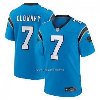 Camiseta NFL Game Carolina Panthers Jadeveon Clowney Alterno Azul