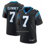 Camiseta NFL Game Carolina Panthers Jadeveon Clowney Negro