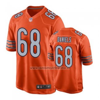 Camiseta NFL Game Chicago Bears James Daniels Naranja Alternate