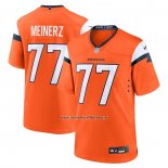 Camiseta NFL Game Denver Broncos Quinn Meinerz Naranja Blanco