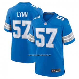 Camiseta NFL Game Detroit Lions Nate Lynn Azul