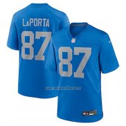 Camiseta NFL Game Detroit Lions Sam LaPorta Alterno Azul