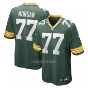 Camiseta NFL Game Green Bay Packers Jordan Morgan 2024 NFL Draft First Round Pick Verde