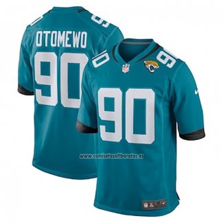 Camiseta NFL Game Jacksonville Jaguars Esezi Otomewo Verde1