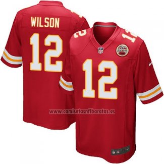 Camiseta NFL Game Kansas City Chiefs Wilson Rojo