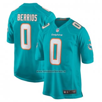 Camiseta NFL Game Miami Dolphins Braxton Berrios Verde