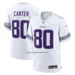 Camiseta NFL Game Minnesota Vikings Cris Carter Alterno Retired Blanco