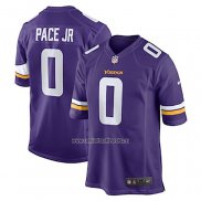 Camiseta NFL Game Minnesota Vikings Ivan Pace Jr Violeta