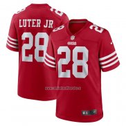 Camiseta NFL Game San Francisco 49ers Darrell Luter Jr. Rojo