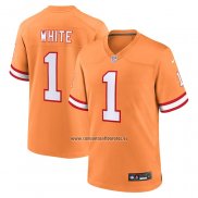 Camiseta NFL Game Tampa Bay Buccaneers Devin White Vapor F.U.S.E. Naranja