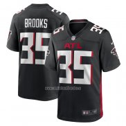 Camiseta NFL Game Atlanta Falcons Natrone Brooks Negro