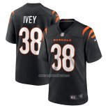 Camiseta NFL Game Cincinnati Bengals DJ Ivey Negro