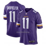 Camiseta NFL Game Minnesota Vikings Trent Sherfield Sr. Violeta