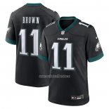 Camiseta NFL Game Philadelphia Eagles A.J. Brown Alterno Negro