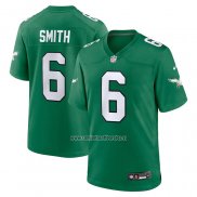 Camiseta NFL Game Philadelphia Eagles DeVonta Smith Alterno Verde