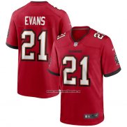 Camiseta NFL Game Tampa Bay Buccaneers Justin Evans Rojo