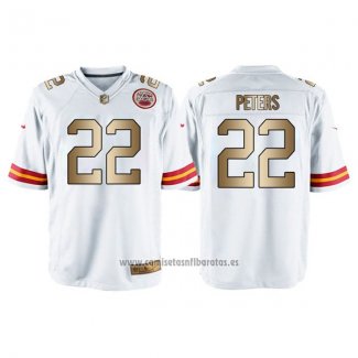 Camiseta NFL Gold Game Kansas City Chiefs Peters Blanco