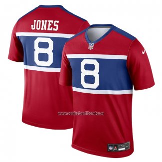 Camiseta NFL Legend New York Giants Daniel Jones Alterno Rojo