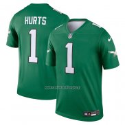 Camiseta NFL Legend Philadelphia Eagles Jalen Hurts Alterno Verde