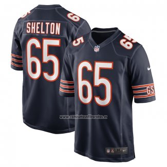 Camiseta NFL Game Chicago Bears Coleman Shelton Azul