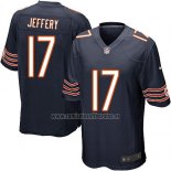 Camiseta NFL Game Chicago Bears Jeffery Blanco Negro