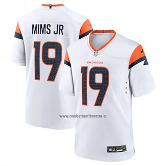 Camiseta NFL Game Denver Broncos Marvin Mims Jr Blanco