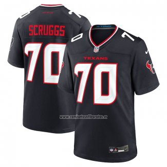 Camiseta NFL Game Houston Texans Juice Scruggs Negro